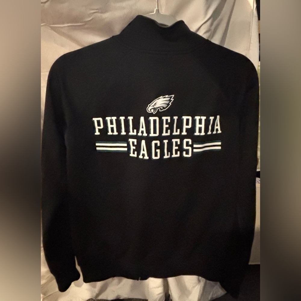 Pink Philadelphia Eagles Black Jacket